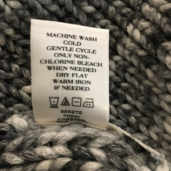 [Ann Taylor] Variegated Grey Knit Sweater | M | Good - Picture 10 of 10
